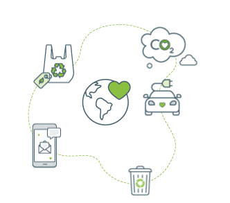 green initiative illustration 